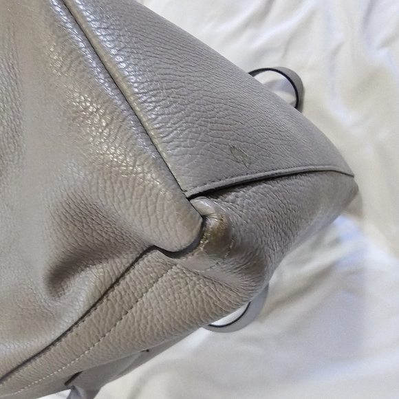 Furla Gray Leather Tote Bag - Picture 11 of 13